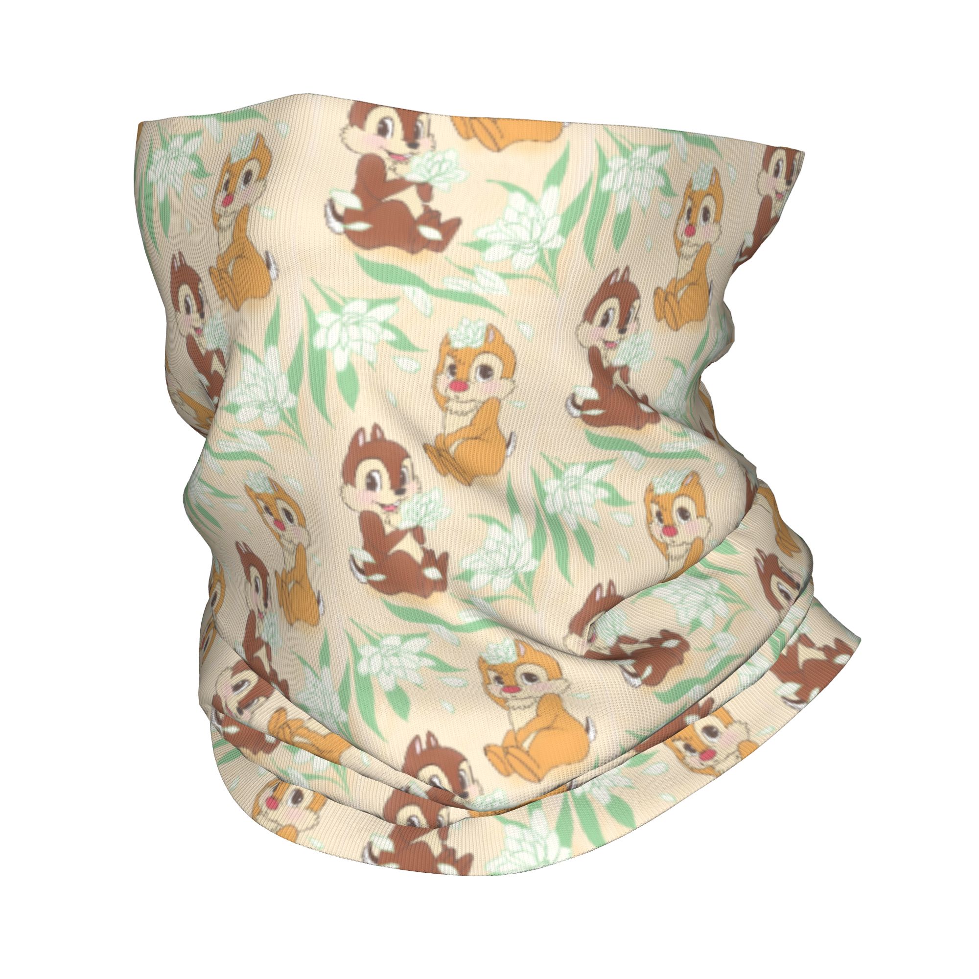 Neck Warmer Tube - Maßgeschneiderter süßer C-Chip und D-Dale Bandana-Halswärmer