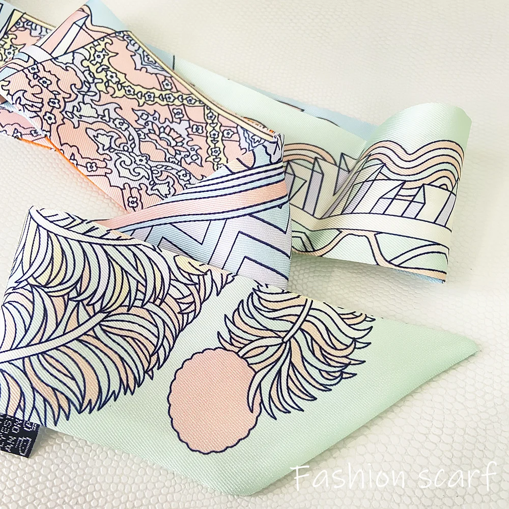 Silk Neck Scarf - 1PC Koreanische Mode Neue frauen Twill