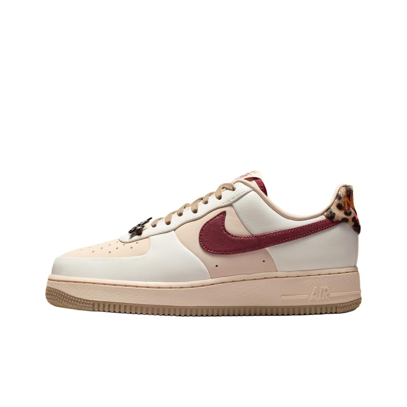 Nike Shoes Air Force 1 - Nike Air Force 1 Leder-Dämpfung Low-Top