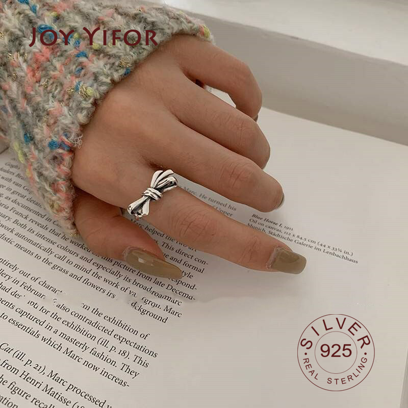 Tie Clip Silver - Hochwertige, modische, verstellbare Ringe aus 925er-Sterlingsilber