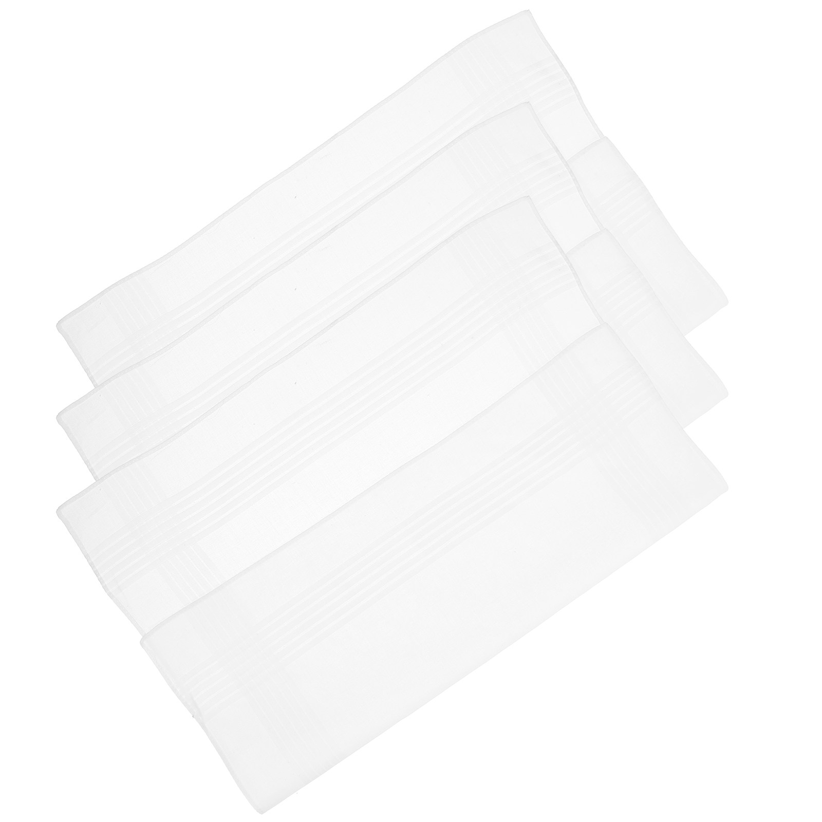 3 Stück reinweiße Taschentüche – Handkerchief Cotton Men Bewertung und Preis