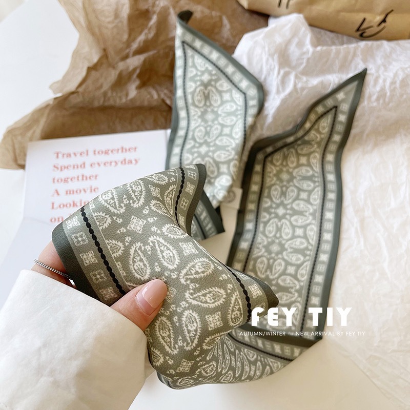 Set Serie Seide Satin Schal Fr – Silk Neck Scarf Bewertung und Preis