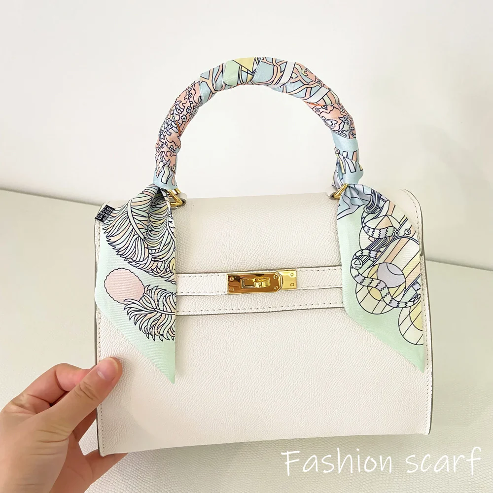 1PC Koreanische Mode Neue frau – Silk Neck Scarf Bewertung und Preis