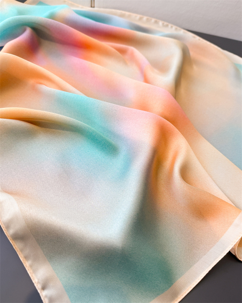 2025Design Fashion Square Silk – Scarf Silk Square Bewertung und Preis