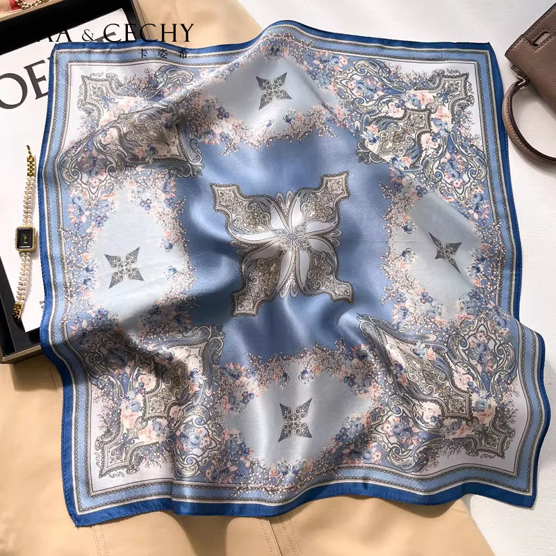 Quadratischer Schal aus 100 %  – Silk Neck Scarf Bewertung und Preis