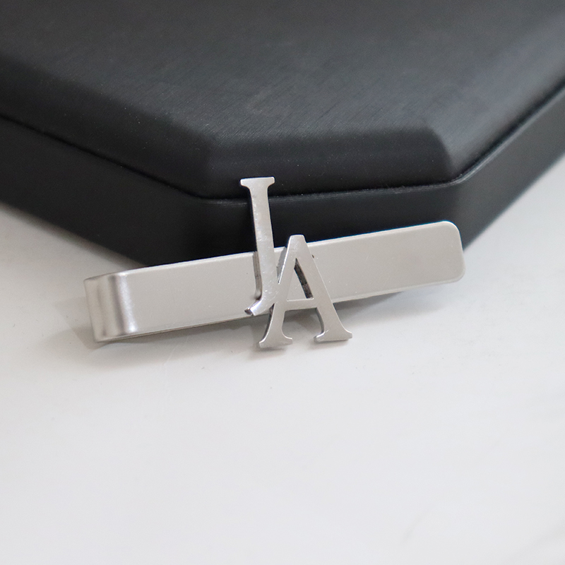 DIY Buchstabe Namensmuster 4,8 – Tie Clip Silver Bewertung und Preis